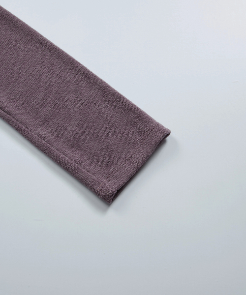 MUSE CUT-OUT TEE / PURPLE