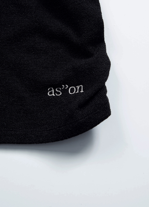 MUSE CUT-OUT TEE / BLACK