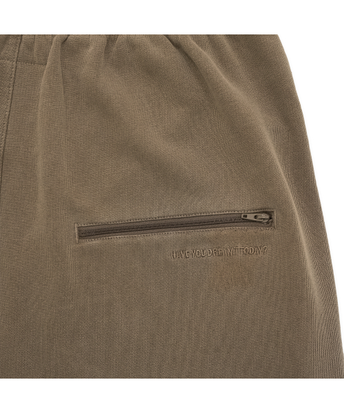 tuewid classic embroidery set up pants in umber
