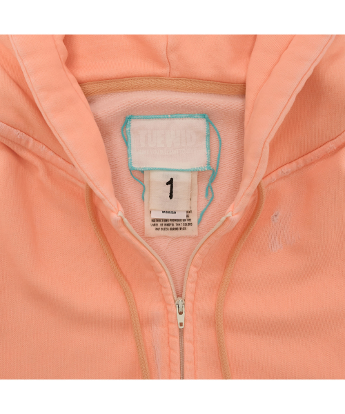 Tuewid classic embroidery set up zip-up in soda