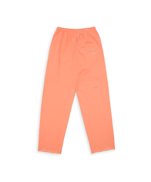 Tuewid classic embroidery raw edge fit pants in soda