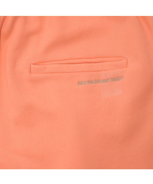 Tuewid classic embroidery raw edge fit pants in soda