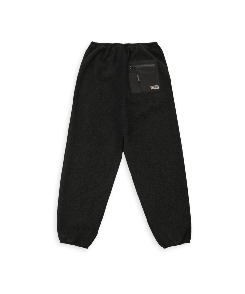 Tuewid city fleece set up pants in carbon black
