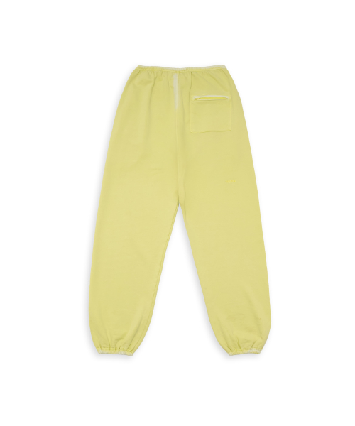 Tuewid classic embroidery set up pants in lime