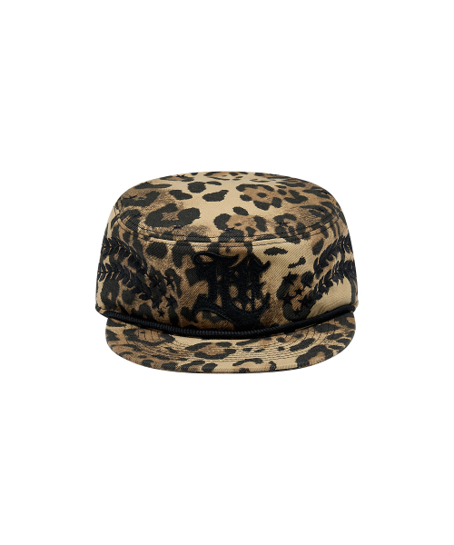 Leopard Structured Cap_[Brown]