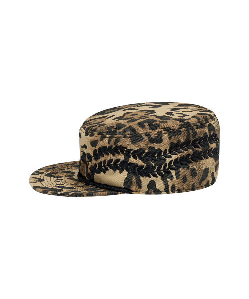 Leopard Structured Cap_[Brown]