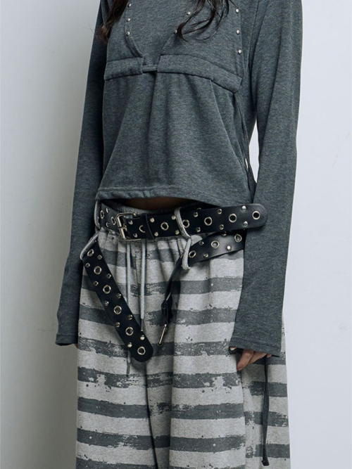 EYELET STUD BELT