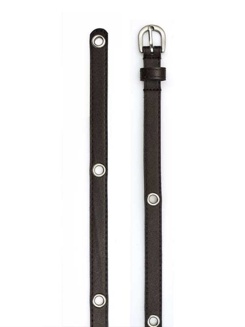 LONG EYELET STUD BELT