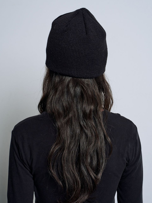 RAMEE LOGO BEANIE [BLACK]