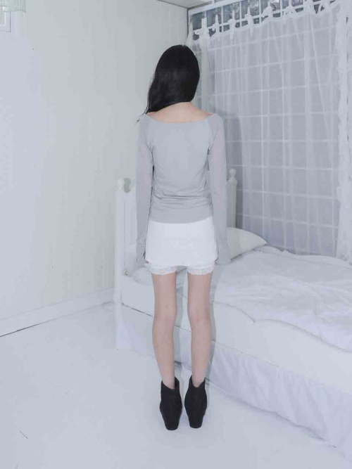 ANTIQUE LAYERED SKIRT [heart]