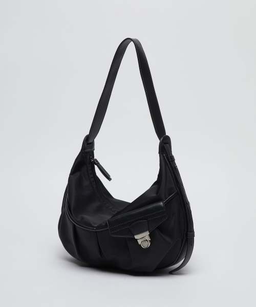 Lock pocket bag(Nylon black)_OVBAX25309BLK