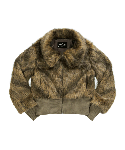OBEL FUR JACKET / BROWN
