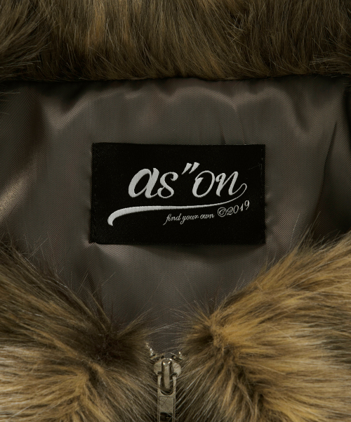 OBEL FUR JACKET / BROWN