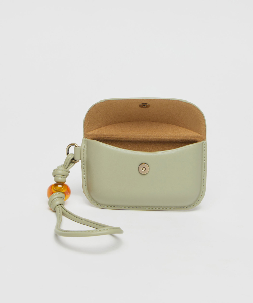 Shell flap wallet(Pistachio)_OVADX25206LKK