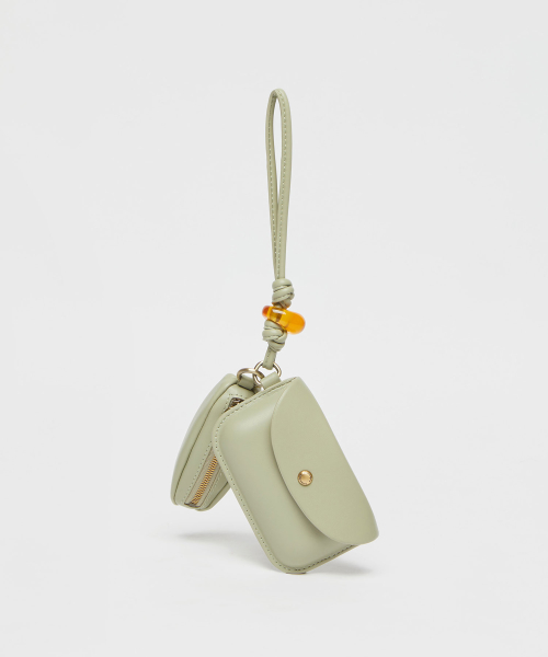 Shell flap wallet(Pistachio)_OVADX25206LKK