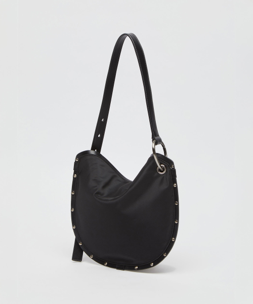 Buckle fortune bag(Nylon black)_OVBAX25305BLK