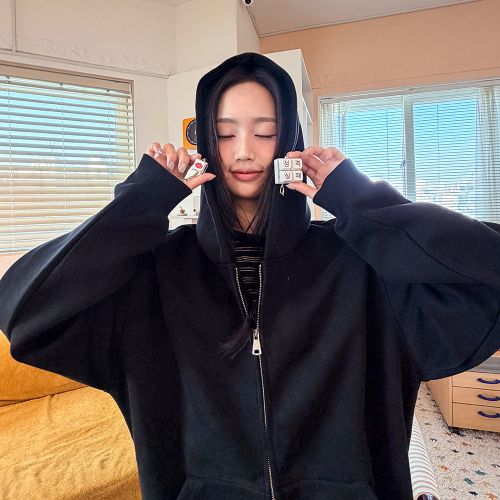 [withsome made]컬러무드 투웨이 후드집업