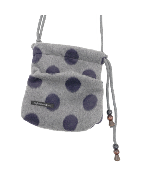 Cozy Dot Mini Crossbody Bag_Gray