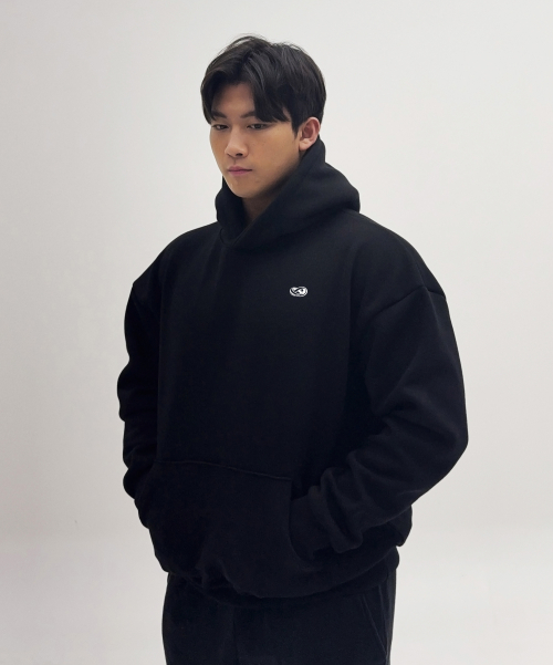 실리콘 헤비고중량 이중지후드티셔츠