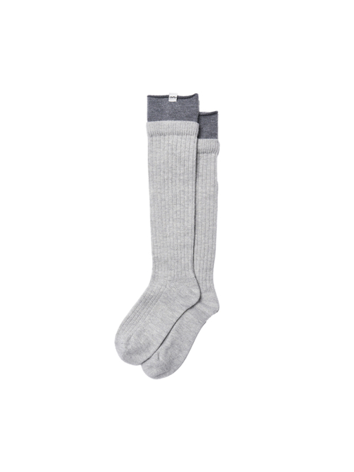 Two-Tone Soft Rib Socks_3 color