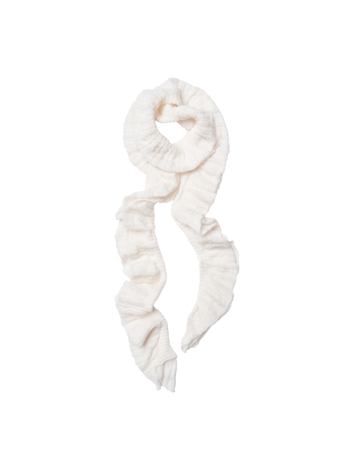 Frill Knit Wave Scarf_3 color