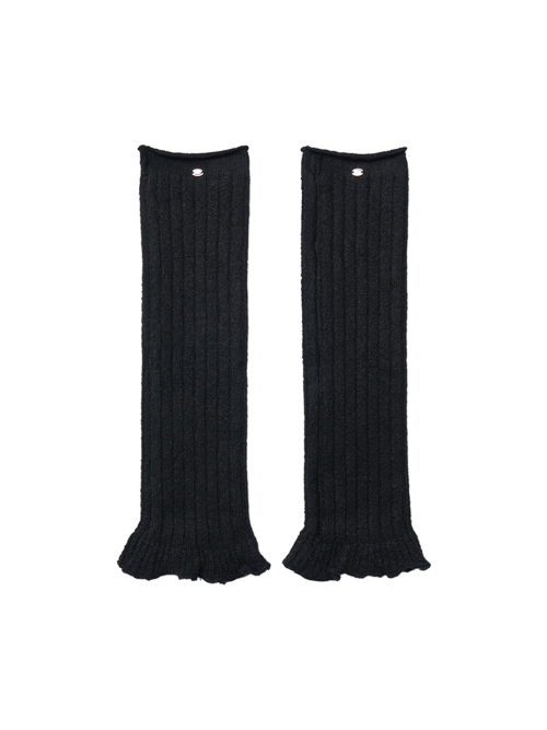 Frill Knit Leg Warmer_4 color