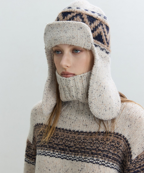 Nordic Trapper Hat [IVORY]