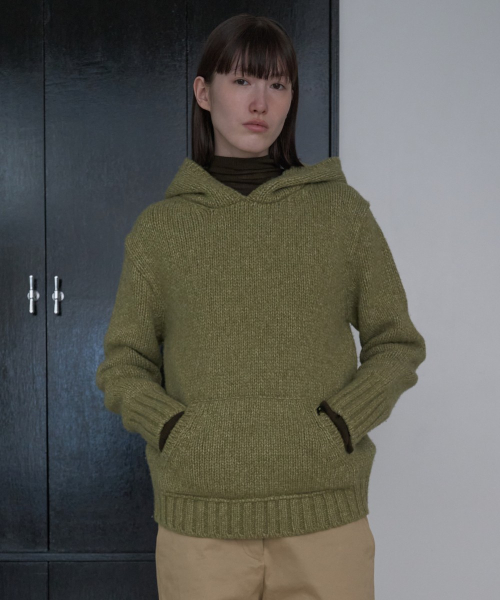 Bulky Hoodie [GREEN]