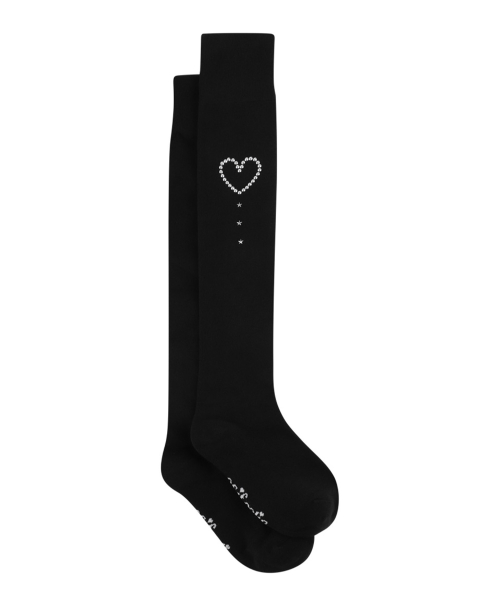 CALIE HOTFIX OVER KNEE SOCKS (3color)