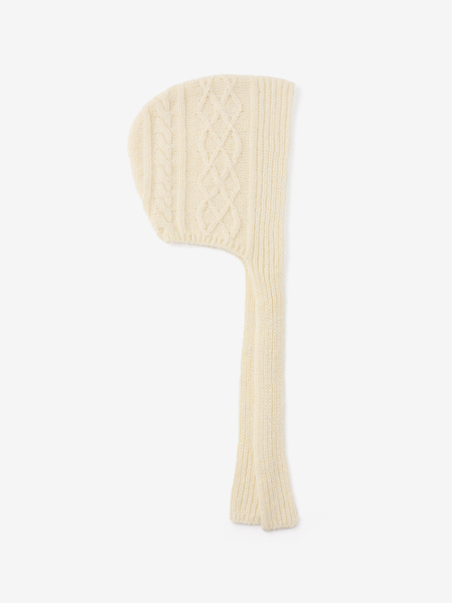 SYLVIA cable balaclava_2colors