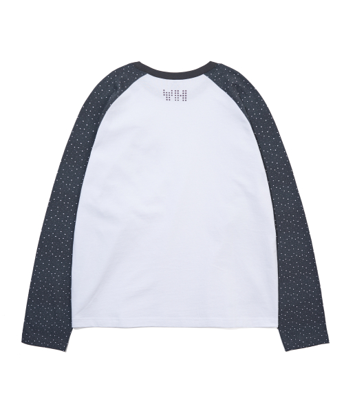 STAR RAGLAN LONG SLEEVE_BLACK