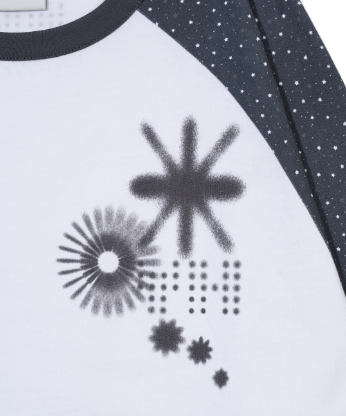 STAR RAGLAN LONG SLEEVE_BLACK