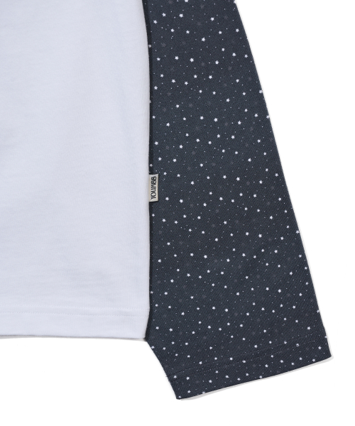 STAR RAGLAN LONG SLEEVE_BLACK