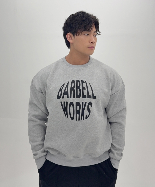 써클 헤비고중량이중지 맨투맨