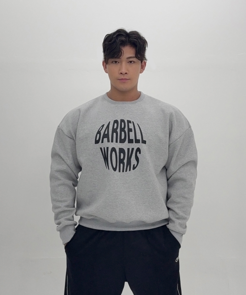써클 헤비고중량이중지 맨투맨