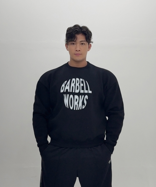 써클 헤비고중량이중지 맨투맨