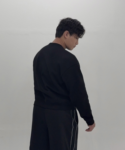 써클 헤비고중량이중지 맨투맨
