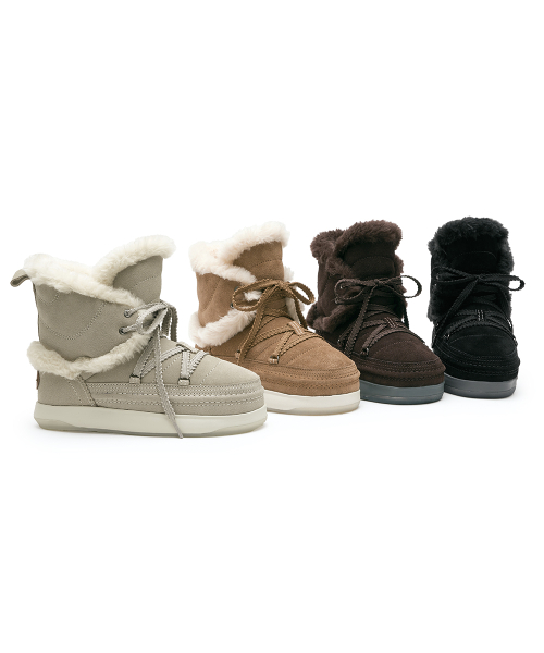 COCOON SUEDE BOOTS - 4 colors