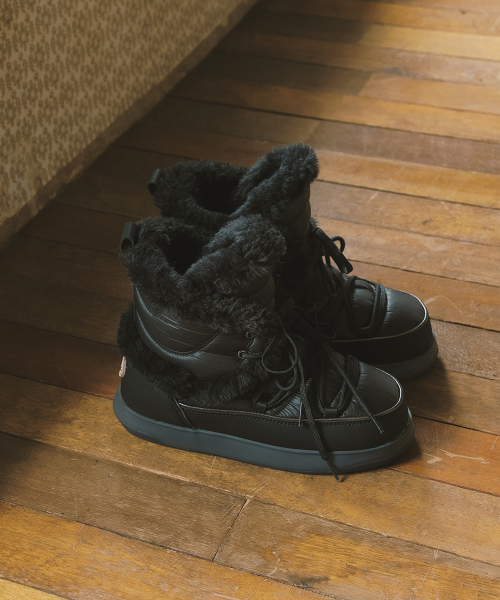 COCOON PADDED BOOTS - 2 colors
