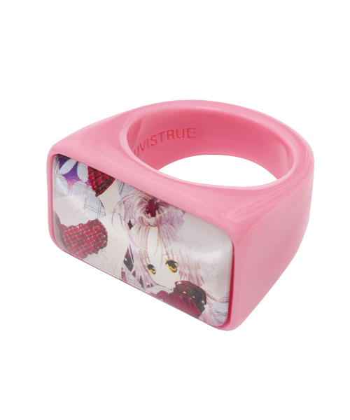 SHUGO CHARA BOLD RING(PINK)
