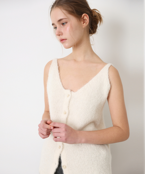 Hairy Alpaca Long Bustier - 아이