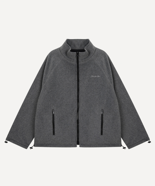 Dual Mood Reversible Fleece - 차콜