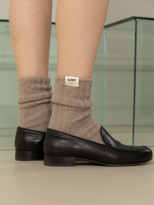 G COZY SOCKS (BEIGE)