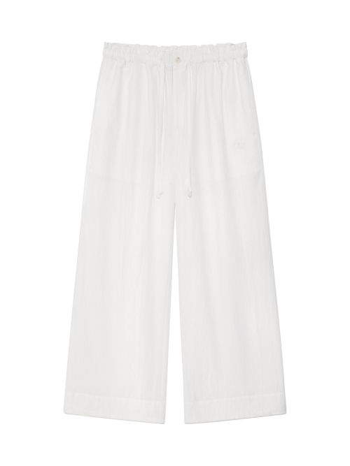 G LIGHT STRING PANTS (WHITE)
