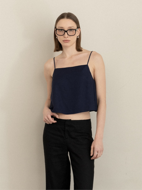 G ELLA STRAP SLEEVELESS (NAVY)