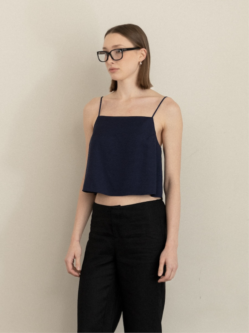 G ELLA STRAP SLEEVELESS (NAVY)