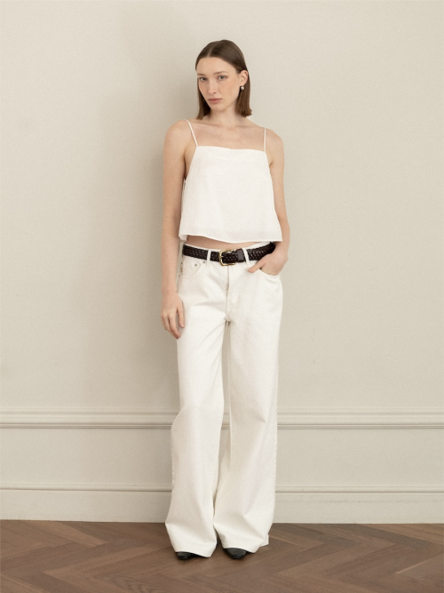 G ELLA STRAP SLEEVELESS (IVORY)