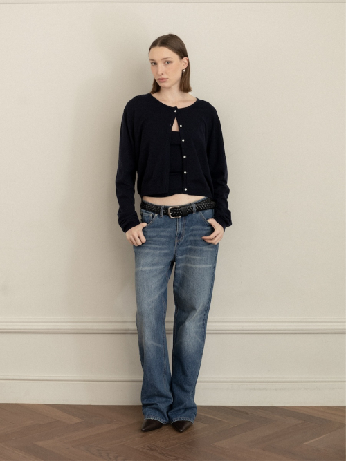 G CLASSIC KNIT CAMISOLE (NAVY)