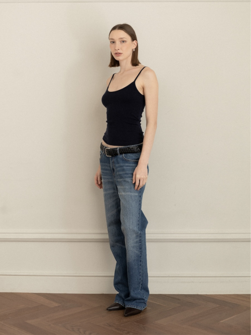 G CLASSIC KNIT CAMISOLE (NAVY)