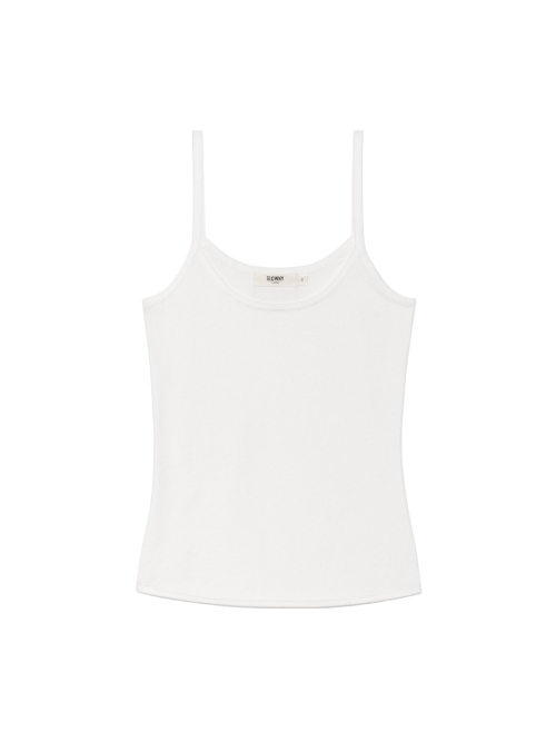G CLASSIC KNIT CAMISOLE (WHITE)